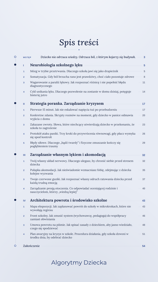 Odmowa Szkoły - Zrozumieć lęk. Jak dać dziecku odwagę i wsparcie, gdy szkoła staje się koszmarem.